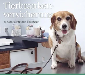 Magazintitel "Tierkrankenversicherungen" mit einem Hund